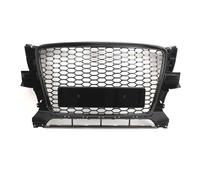 TOPOLVLCKC For Kompatibel mit Audi For Q5 RSQ5 2009-2012 Style Gloss Black Honeycomb Mesh Car Front Bumper Grille 8R0853651B 8R0853651C Car Front Radiator Grilles