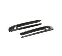 TOPOLVLCKC For M&ercedes For G Class W463 G63 AMG 1 Set Real Carbon Fiber Front Bumper Fog Lamp Cover Front Fog Lamp Housing Frame