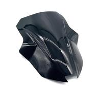 TOPOLVLCKC For N&inja 1000 For Z1000SX 2017-2021 Motorcycle WindScreen Visor Viser Fit Windshield Deflector motorcycle windshield spoiler(Black)