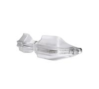 TOPOLVLCKC For N&inja 400 For Z400 For Z250 Motorcycle Handguard Shield Protector Hand Guard Windshield With Turn Signal Motorcycle Clutch Guard(Clear)