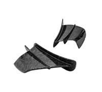 TOPOLVLCKC For N&inja For 250 300 400 650R For NINJA500 For NINJA650 Racing Wind Wing Deduct Shield Side Spoiler Deductor Motorcycle spoiler(White-C)