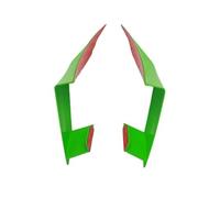 TOPOLVLCKC For N&inja For ZX-4RR ZX-25R ZX-4R 2019-2024 Motorcycle Fixed Wing Spoiler Accessories Side Winglets Modification Style Motorcycle spoiler(Bright green)