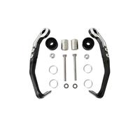 TOPOLVLCKC for N&inja Z125 for 125 for ZX-25R for ZX-6R for ZX-10R for Z900RS ER-6F Motorcycle Brake Handle Protects CNC Adjustable Pro Hand Guard Motorcycle Clutch Guard(A-Black)