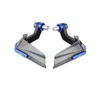 TOPOLVLCKC for N&inja ZH2 2019-2022 Motorcycle Handlebar Handle Grips Bar Ends Brake Clutch Levers Guard Protector Motorcycle Clutch Guard(Blue)
