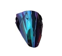TOPOLVLCKC For N&inja ZX-10R 2008 2009 2010 For ZX6R 2009-2023 Double Bubble Windscreen Screen Wind Windshield motorcycle windshield spoiler(Iruidium 1)