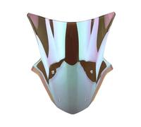 TOPOLVLCKC For N&inja ZX-10R 2011 2012 2013 2014 2015 Windshield Double Bubble Windscreen Screen Front Wind Deflectors motorcycle windshield spoiler(Clear Iruidium)