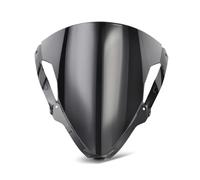 TOPOLVLCKC For N&inja ZX-6R 2024 2025 Windshield Motorcycle Windscreen Wind Deflectors motorcycle windshield spoiler(Black)