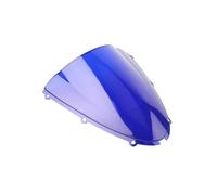 TOPOLVLCKC For N&inja ZX-6R 636 2005 2006 2007 2008 Motorcycle Accessories Windscreen Windshield Screen Deflector Protector motorcycle windshield spoiler(Blue)