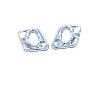 TOPOLVLCKC For N&issan For X-Trail T32 2014-2016 Chrome Car Front Head Fog Light Lamp Cover Front Fog Lamp Housing Frame