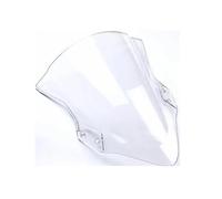 TOPOLVLCKC For Ninja400 For EX400 2018 2019 2020-2023 Motorcycle Double Bubble Windshield Deflector Protector Wind Screen motorcycle windshield spoiler(Clear)