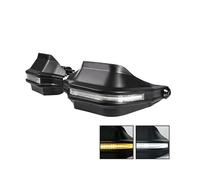 TOPOLVLCKC for S&UZUKI for V-Strom DL650 DL250 GW250 GSX150 DL 650 Hand Guard Handle Protector Shield Windproof Handlebar HandGuards Protection Motorcycle Clutch Guard(Black with Light)