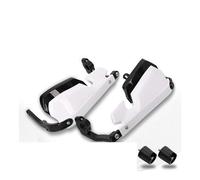 TOPOLVLCKC For T&riumph For Scrambler 400X Motorcycle Hand Guard Protector Shield Windproof Handlebar Handguards Motorcycle Clutch Guard(White)