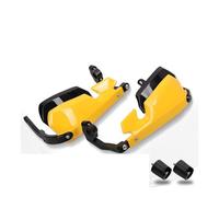 TOPOLVLCKC For T&riumph For Scrambler 400X Motorcycle Hand Guard Protector Shield Windproof Handlebar Handguards Motorcycle Clutch Guard(Yellow)