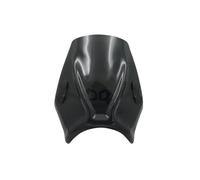 TOPOLVLCKC For T&riumph Speed 400 Scrambler 400X Motorcycle Windshield Windscreen Wind Deflectors Viser Visor motorcycle windshield spoiler(Black)