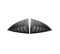 TOPOLVLCKC For Tesla For Model 3/Y/3+/Y Juniper 2025 Body Parts Sun Protection And Sun Shading Personalized Modification Car Outer Triangular Window Blinds Cover Car shutter decoration(M3 Matte black)