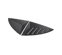 TOPOLVLCKC For Tesla For Model 3/Y/3+/Y Juniper 2025 Body Parts Sun Protection And Sun Shading Personalized Modification Car Outer Triangular Window Blinds Cover Car shutter decoration(M3 Bright black