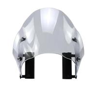 TOPOLVLCKC For Vulcan S 650 2015-2025 Motorcycle Windshield Fairing Deflector Windscreen With Bracket Fixed Set motorcycle windshield spoiler(Transparent)