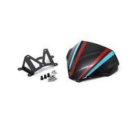 TOPOLVLCKC For Y&amaha For MT-09 For SP 2021 2022 Motorcycle Accessories Front Windshield Windscreen Airflow Wind Deflecto motorcycle windshield spoiler(Black blue red)