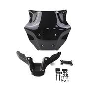 TOPOLVLCKC For Y&amaha For MT-09 SP 2024 Motorcycle Accessories Windshield Front Wind Deflector Fairing Lower motorcycle windshield spoiler(Light gray Bracket)