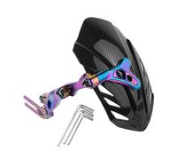 TOPOLVLCKC For Y&amaha For Nmax 155 H&onda Msx125 Motorcycle Rear Mudguard Alloy Durable Rear Wheel Cover motorcycle rear wheel fender(Colorful)