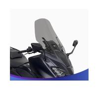 TOPOLVLCKC For Y&amaha For TMAX560 2022-2023 Windshield Modification Thickening And Heightening Competitive motorcycle windshield spoiler(Smoke gray 56CM)
