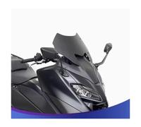TOPOLVLCKC For Y&amaha For TMAX560 2022-2023 Windshield Modification Thickening And Heightening Competitive motorcycle windshield spoiler(Black 22CM)