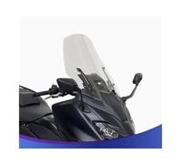 TOPOLVLCKC For Y&amaha For TMAX560 2022-2023 Windshield Modification Thickening And Heightening Competitive motorcycle windshield spoiler(Transparent 56CM)