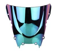 TOPOLVLCKC For Y&amaha For YZF-600 For YZF-R6 1998 1999 2000 2001 2002 Black White Motorcycl Windshield WindScreen Screen motorcycle windshield spoiler(Iridium)