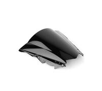 TOPOLVLCKC For Y&amaha For YZFR3 For YZFR25 2013 2014 2015 2016 2017 2018 Motorcycle Windscreen Windshield Screen Deflector Protector motorcycle windshield spoiler(Black)