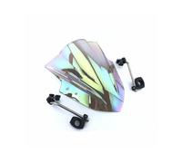 TOPOLVLCKC For Z1000 Z800 Z250 Z300 Z750 Z750R ER4N ER6N ER6F 2004-2015 Plastics Windscreen Deflectors Motorcycle Windshield motorcycle windshield spoiler(Clear iruidium)