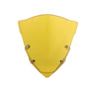 TOPOLVLCKC For Z125 2015-2018 Motorcycle Windscreens Wind Deflectors Parabrisas Replace Windshield Accessories motorcycle windshield spoiler(Yellow)
