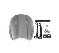 TOPOLVLCKC For Z400 Z650 Z900 For N&inja 300 400 650 Handlebar Windshield Windscreen motorcycle windshield spoiler(28mm Grey)