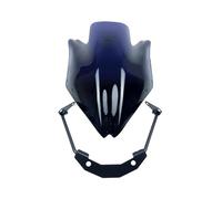 TOPOLVLCKC For Z750 For Z750R 2007-2012 Motorcycle Windshield Bubble Windscreen Deflector Protector Brand motorcycle windshield spoiler