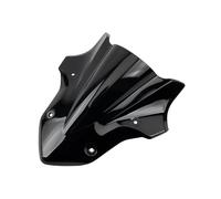 TOPOLVLCKC For Z900 2017 2018 2019 Accessories Motorcycle Front Spoiler Fairing Windscreen Windshield Wind Deflector Black motorcycle windshield spoiler(Black)