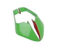 TOPOLVLCKC For ZX-10R 2016-2021 Motorcycle Aerodynamic Side Wing Spoiler Accessories Fixed Carbon Fiber Motorcycle spoiler(Bright Green)