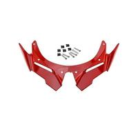 TOPOLVLCKC For ZX-25R ZX-4R 2021-2025 Spoiler Small Wing Aerodynamic Wing Kit Spoiler Protector Motorcycle spoiler(Black)