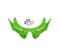TOPOLVLCKC For ZX-25R ZX-4R 2021-2025 Spoiler Small Wing Aerodynamic Wing Kit Spoiler Protector Motorcycle spoiler(Green)