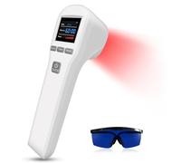 Toponechoice ed ight herapy Device,16x650nm+4x808nm, ight herapy Wand for uman, Near nfrared ed ight herapy for Body ain elief,Relax Feet Back Leg uscle, Pets Cat Dog Horse