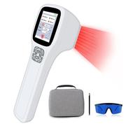 Toponechoice ed ight herapy Device, 5pcs*980nm+5pcs*905nm+5pcs*808nm+10pcs*650nm, Handheld Near nfrared ed ight herapy for ody ain elief, Shoulder Neck Feet Back uman Pets Dogs