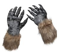 TOPOQ Wolf Claws Gloves Halloween Werewolf Gloves Animal Party Glovess Hairy Hands Halloween Christmas Costume Party Glovess Handwear Fancy Dress for Adults