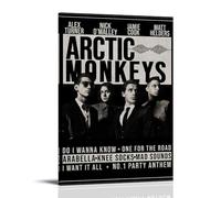 TOPOSTER Arctic Monkeys Poster, Hit Classic Music Album Cover Posters Aesthetic Canvas Wall Art for Bedroom Decor 12x18inch(30x45cm) Frame-style-5