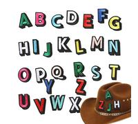 Toppe Con Alfabeto Termoadesive - 26 Lettere Ricamate Patch Applicazione A Caldo Design Creativo Short Tail Letere Termoadesive Long Tail Toppe Ricamate Per Abbigliamento | Patch Lettere Per