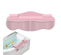 Topper Splash Guard for | Bath Shelf Toy Tray | Includes 4 Mesh Pockets, Bath Tray Area for Bathroom Toy Storage Keep
