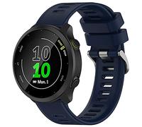 TopPerfekt Band Compatible with Garmin Forerunner 55 20mm Soft Silicone Replacement Watch Band Strap Wristband for Forerunner 570 42mm/165/158/645/245/Vivoactive 5/6/Venu 2 Plus/Galaxy Watch 4 42MM