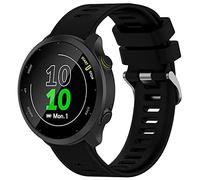 TopPerfekt Band Compatible with Garmin Forerunner 55 20mm Soft Silicone Replacement Watch Band Strap Wristband for Forerunner 570 42mm/165/158/645/245/Vivoactive 5/6/Venu 2 Plus/Galaxy Watch 4 42MM