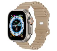 TopPerfekt Ocean strap Compatible with Apple Watch Ultra strap 38mm 40mm 41mm, Adjustable Soft Silicone Elastic Sport Breathable strap for women men Apple iWatch Series 8 7 6 5 4 3 2 1 SE Ultra