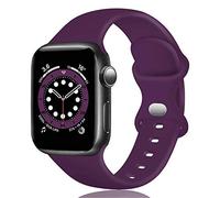 TopPerfekt Silicone Strap Compatible with Apple Watch Strap 38mm 40mm 41mm, Silicone Replacement Watch Band Straps for iWatch Series 8 7 6 5 4 3 2 1 SE Ultra