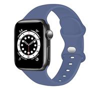 TopPerfekt Silicone Strap Compatible with Apple Watch Strap 42mm/44mm/45mm/49mm, Silicone Replacement Watch Band Straps for iWatch Series 8 7 6 5 4 3 2 1 SE Ultra