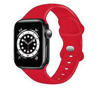 TopPerfekt Silicone Strap Compatible with Apple Watch Strap 44mm 45mm 46mm 49mm, Series 3/2/1 42mm, Silicone Replacement Watch Band Straps for iWatch Series 11 10 9 8 7 6 5 4 3 2 1 SE