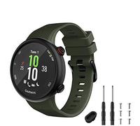 TopPerfekt Strap Compatible with Garmin Forerunner 45, Sport Silicone Wristband Arm Band Replacement Bracelet for Forerunner 45 and Swim 2 (Oliver)